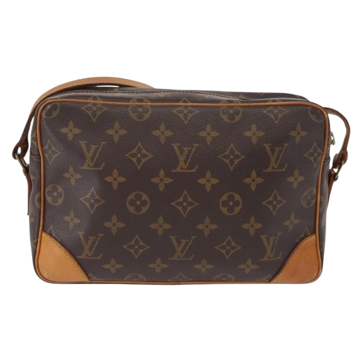 LOUIS VUITTON Monogram Trocadero 27 Shoulder Bag M51274 LV Auth BA9812