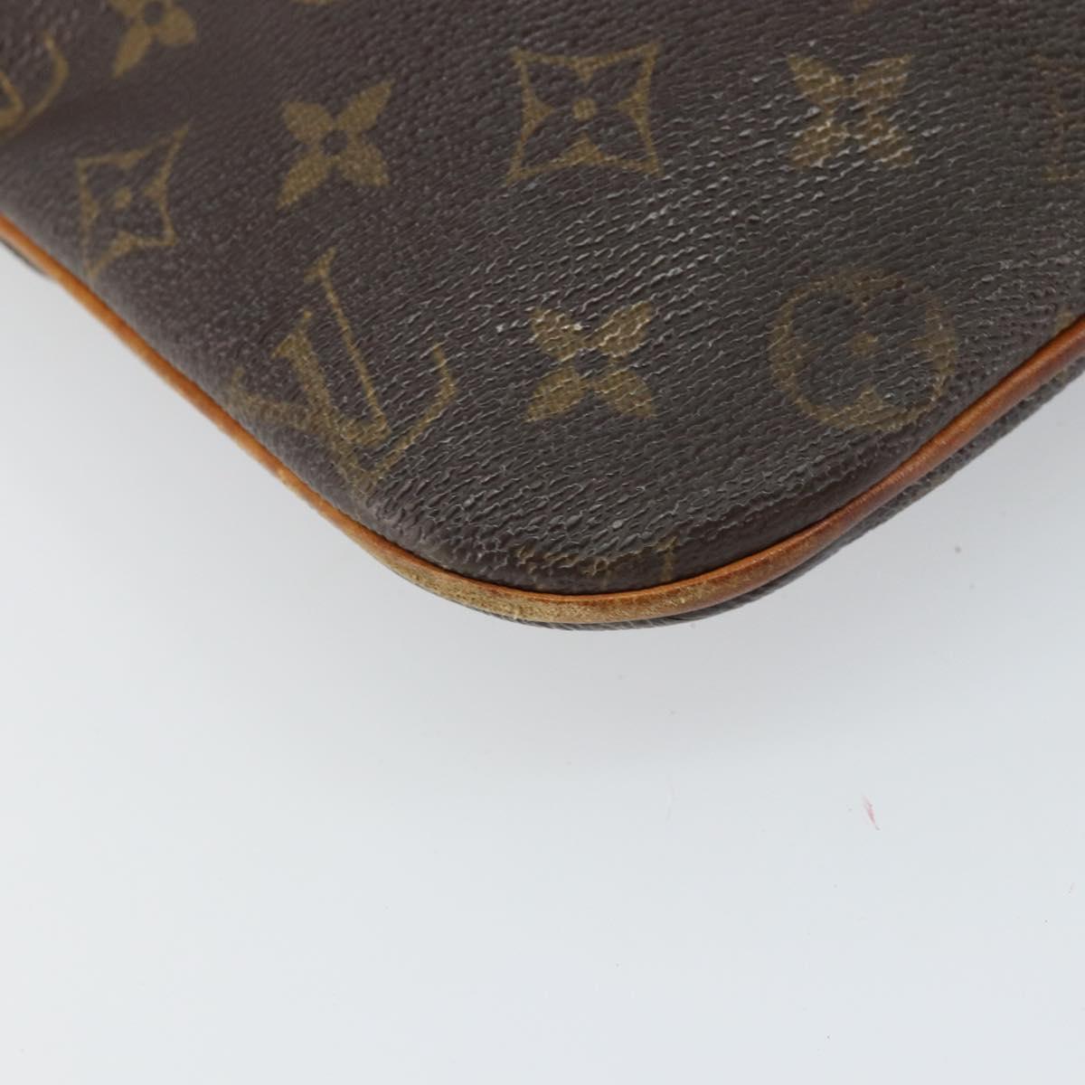 LOUIS VUITTON Monogram Pochette Bosphore Shoulder Bag M40044 LV Auth BA9815