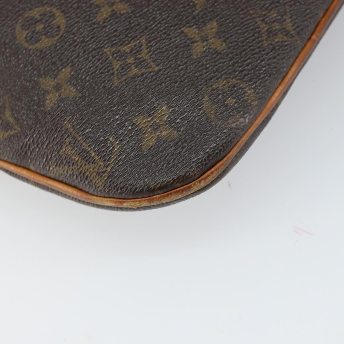 LOUIS VUITTON Monogram Pochette Bosphore Shoulder Bag M40044 LV Auth BA9815