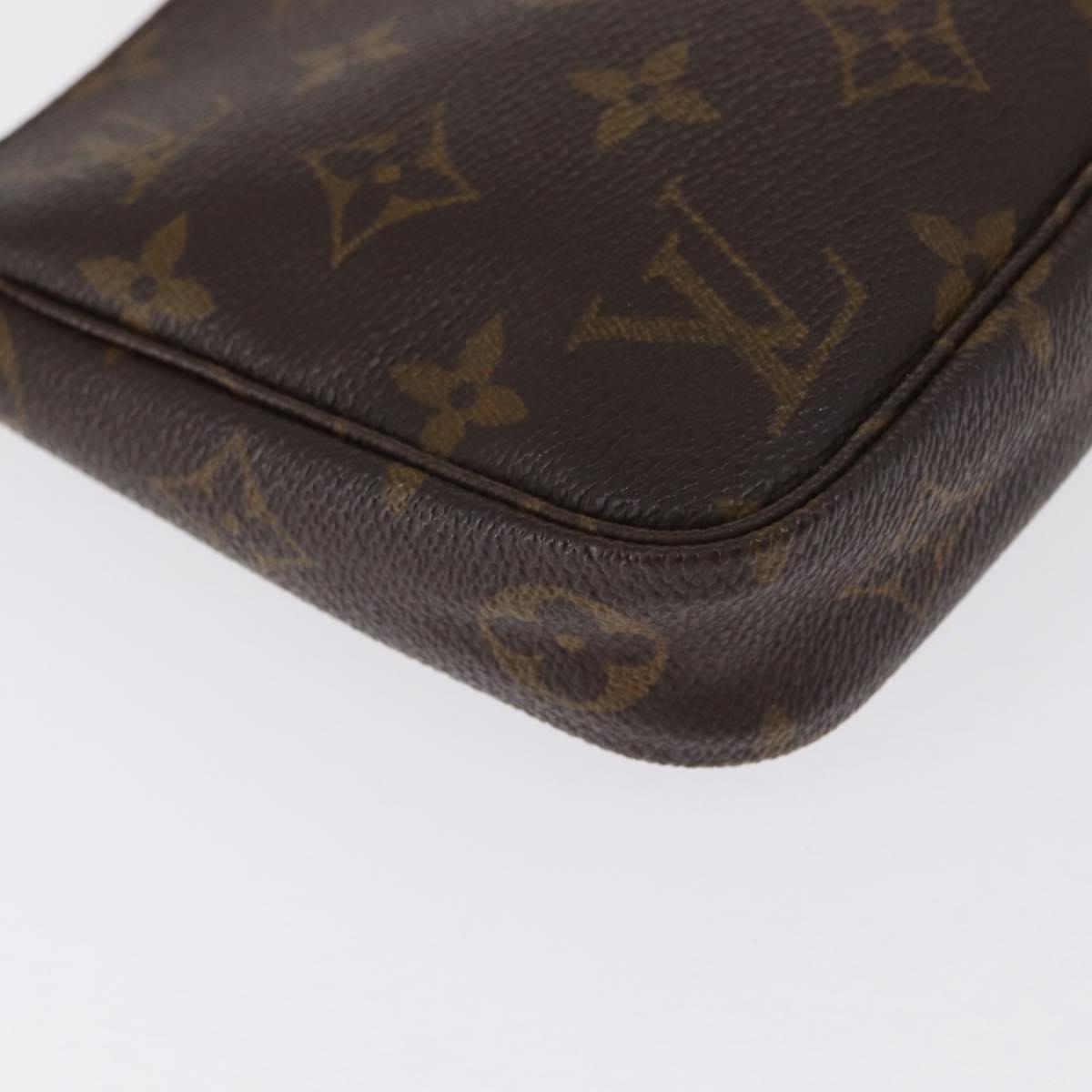 LOUIS VUITTON Monogram Pochette Accessoires Pouch M51980 LV Auth BA9818