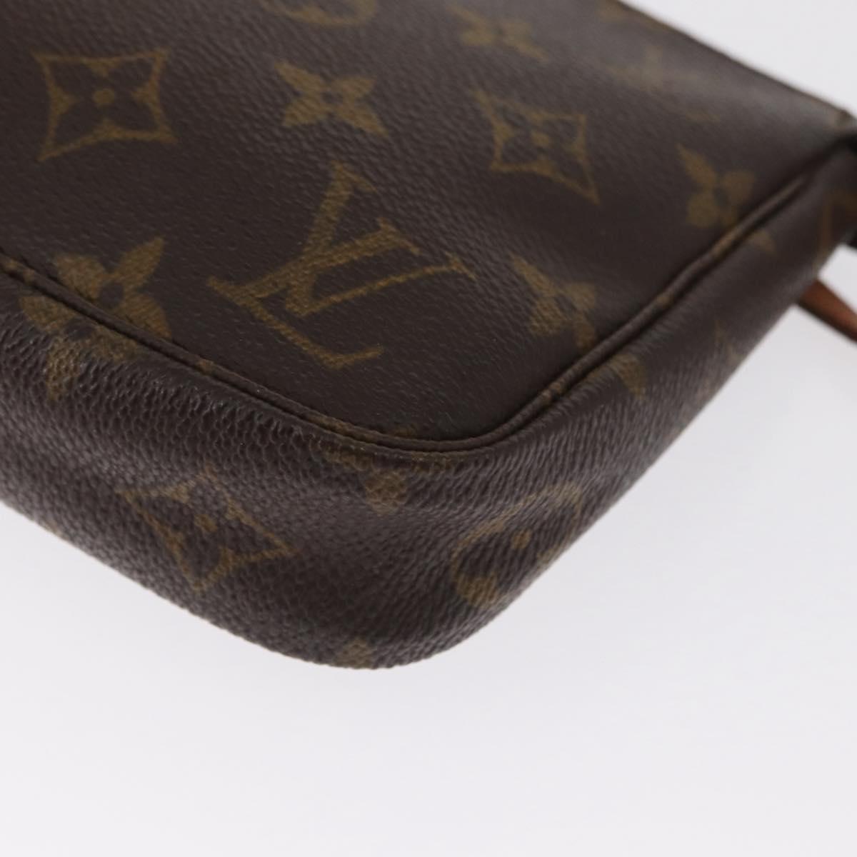 LOUIS VUITTON Monogram Pochette Accessoires Pouch M51980 LV Auth BA9818