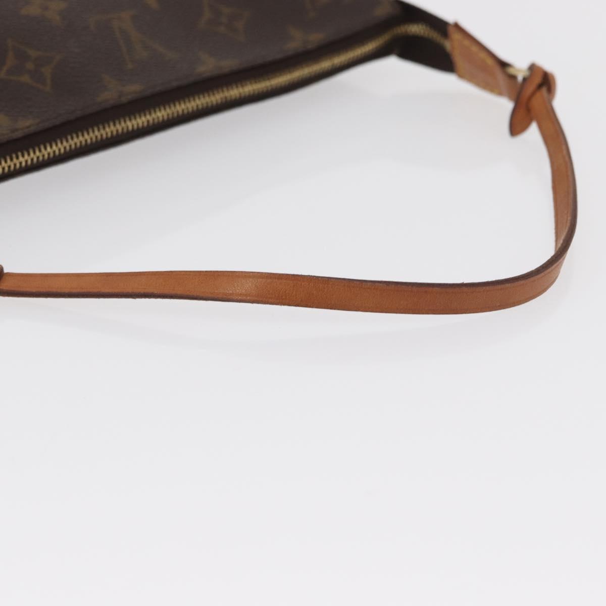 LOUIS VUITTON Monogram Pochette Accessoires Pouch M51980 LV Auth BA9818