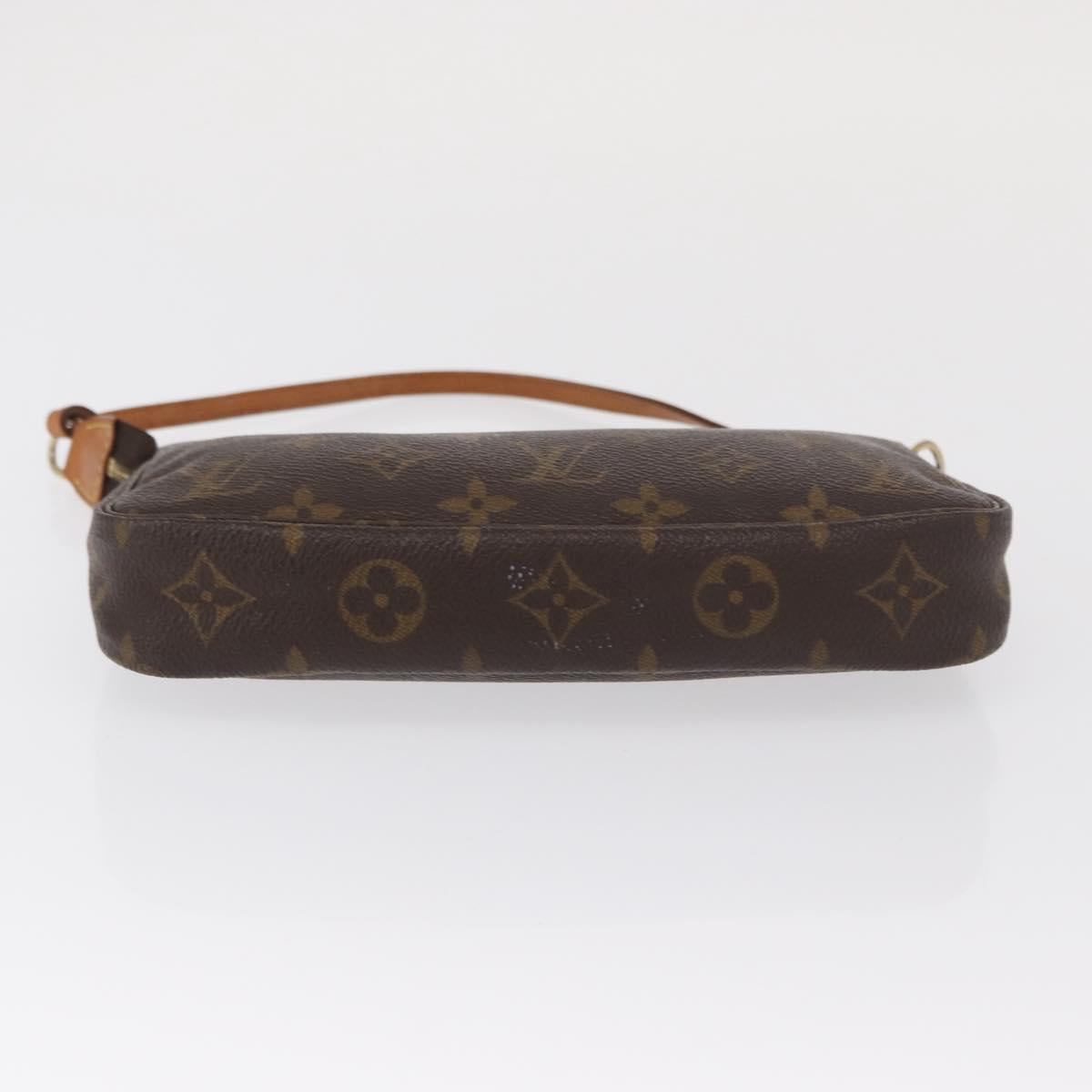 LOUIS VUITTON Monogram Pochette Accessoires Pouch M51980 LV Auth BA9818