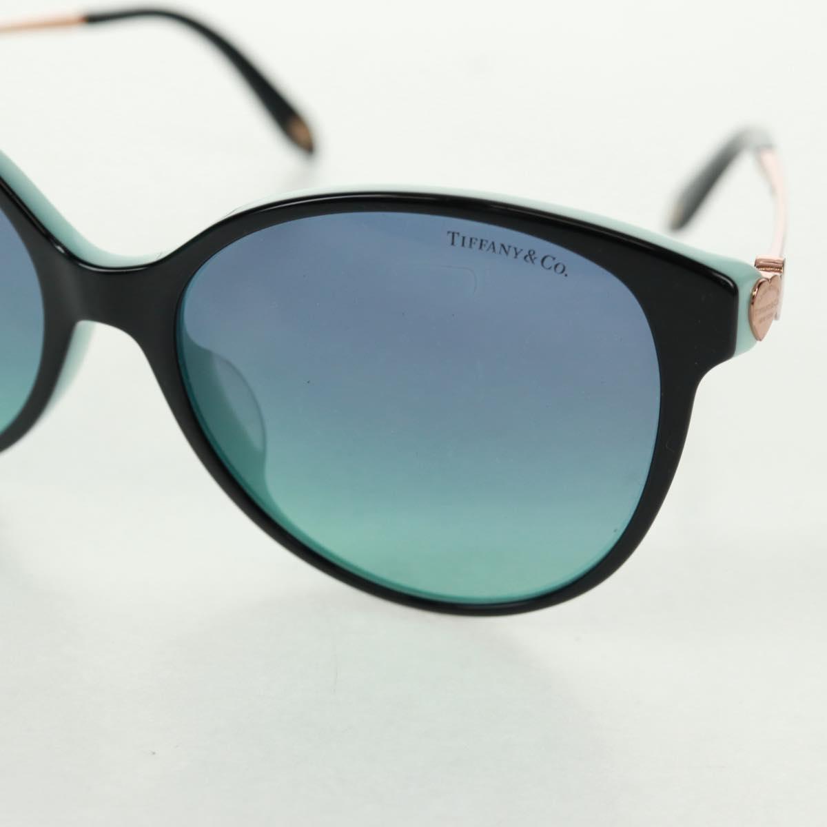 TIFFANY&Co. Sunglasses plastic Turquoise Blue Auth BA9829V