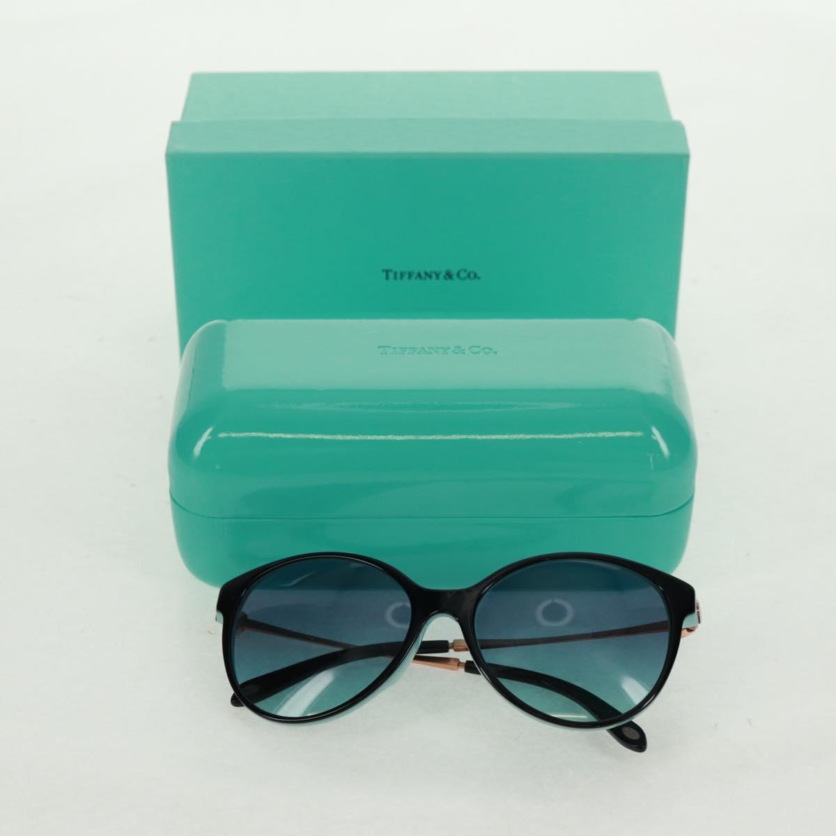 TIFFANY&Co. Sunglasses plastic Turquoise Blue Auth BA9829V