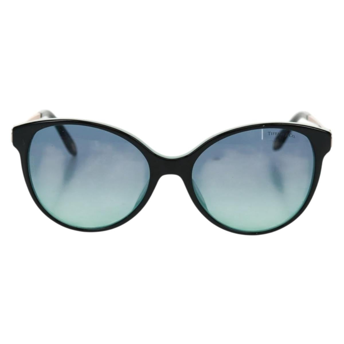 TIFFANY&Co. Sunglasses plastic Turquoise Blue Auth BA9829V