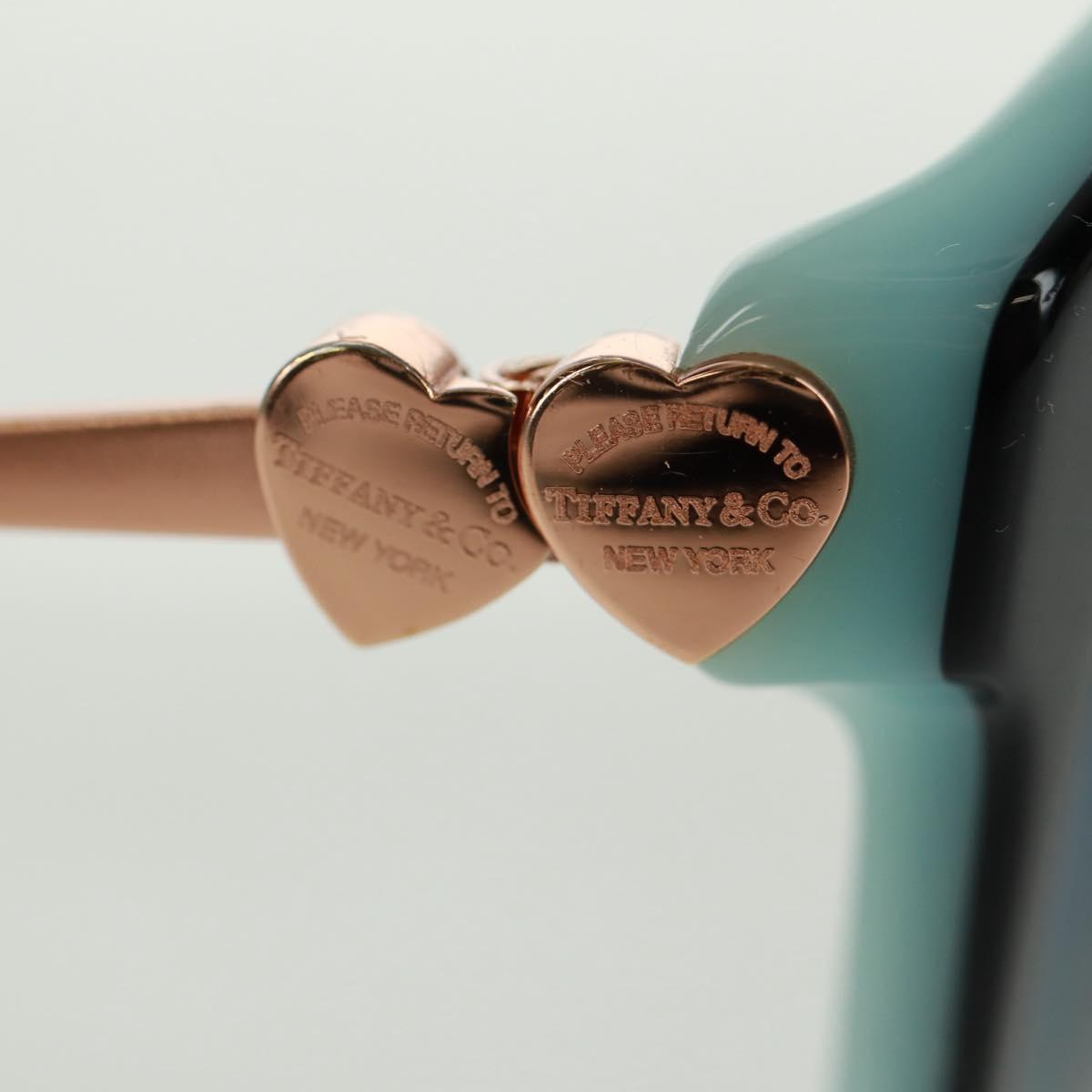 TIFFANY&Co. Sunglasses plastic Turquoise Blue Auth BA9829V