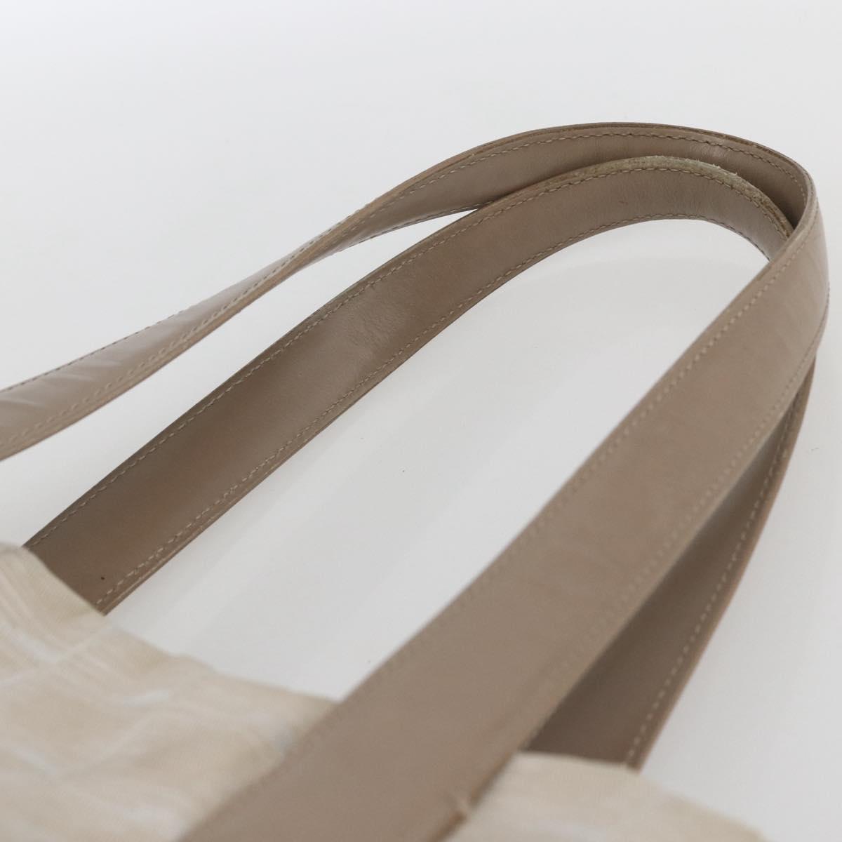 CHANEL New Travel Line Tote Bag Nylon Pink Gold CC Auth BA9877