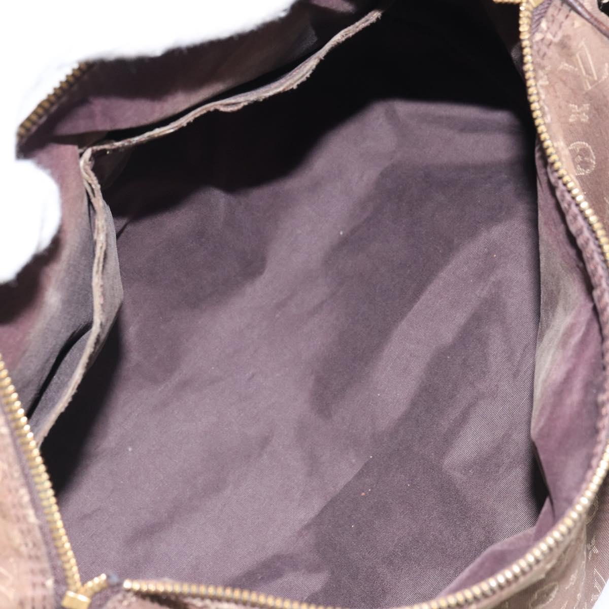 LOUIS VUITTON Mini Lin Speedy Bandouliere 30 Bag Brown M95224 Auth BA9878