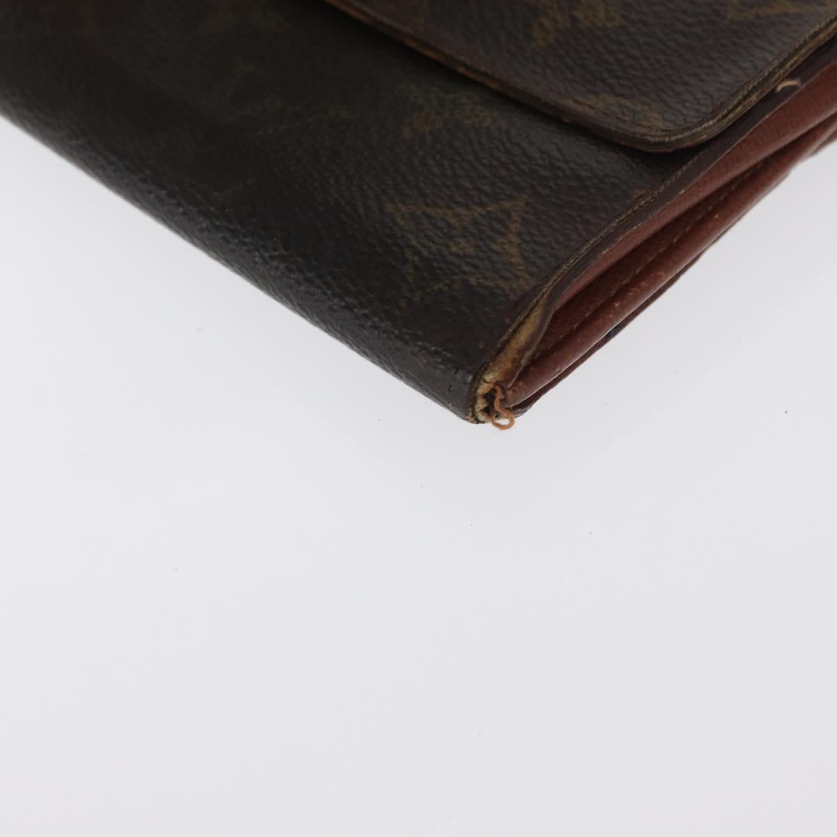 LOUIS VUITTON Monogram Monogram Multicolor Wallet 4 Set Black Brown Auth BA9884