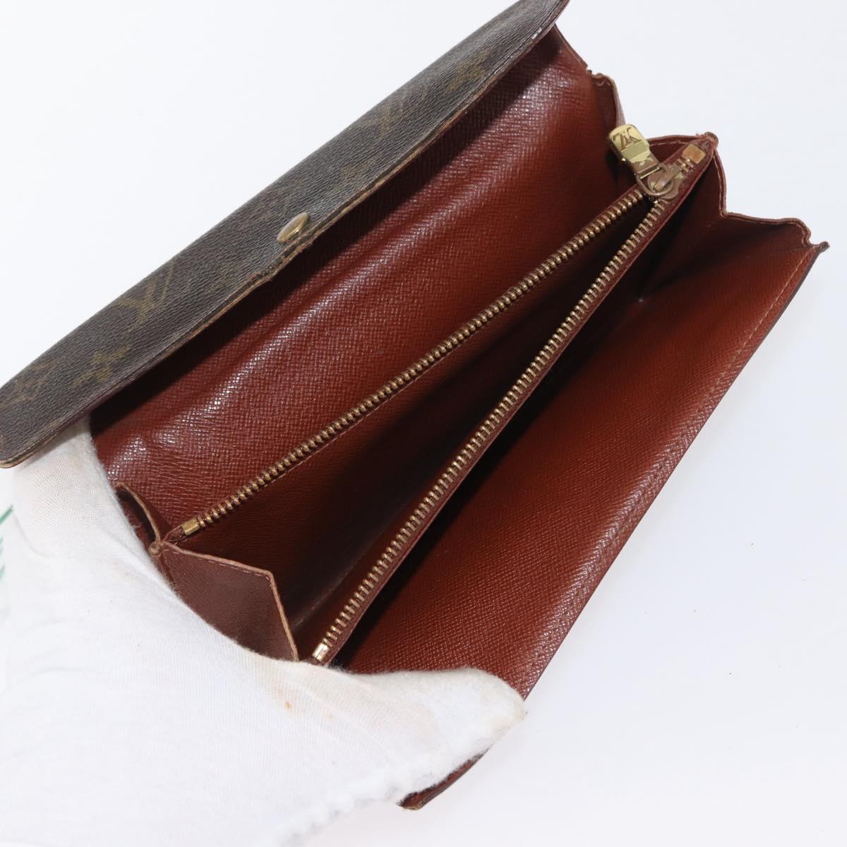 LOUIS VUITTON Monogram Monogram Multicolor Wallet 4 Set Black Brown Auth BA9884