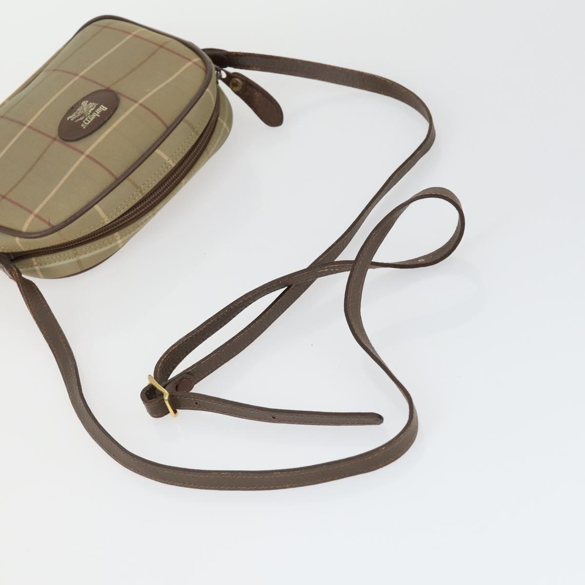 BURBERRY Nova Check Shoulder Bag Canvas Leather 3 Set Beige Brown Auth BA9885