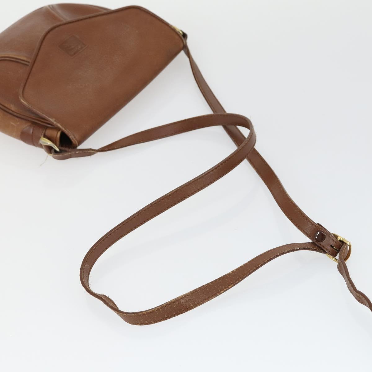 BURBERRY Nova Check Shoulder Bag Canvas Leather 3 Set Beige Brown Auth BA9885