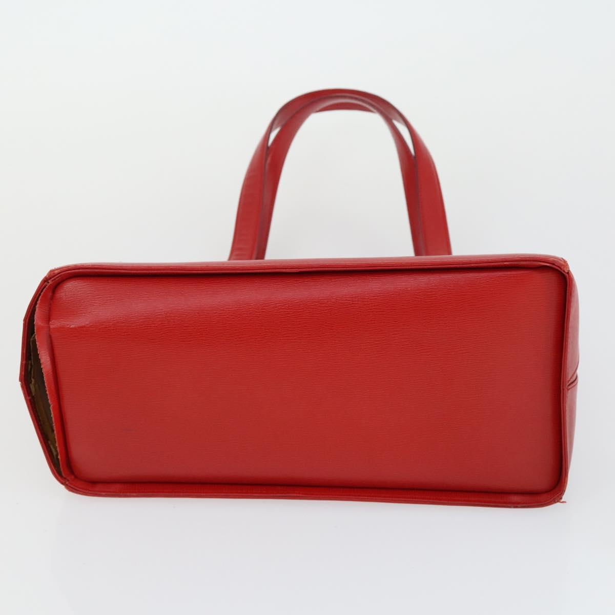 Christian Dior Gucci Celine GG Supreme Bag Leather PVC 4 Set Red Auth BA9887
