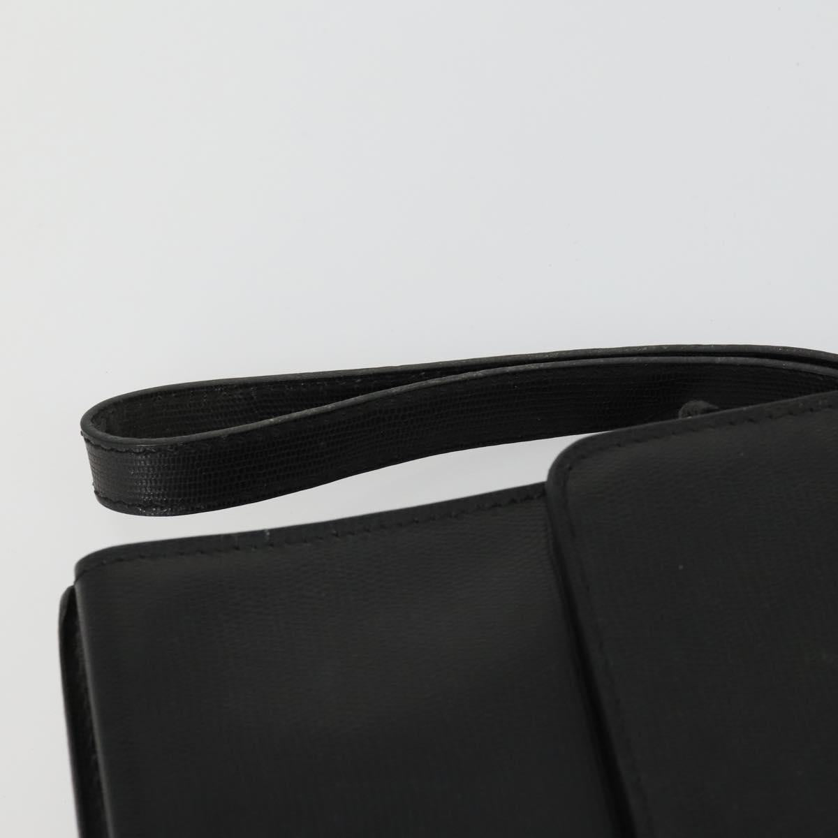 CELINE Christian Dior Givenchy Bag Leather PVC 3 Set Brown Black Auth BA9889