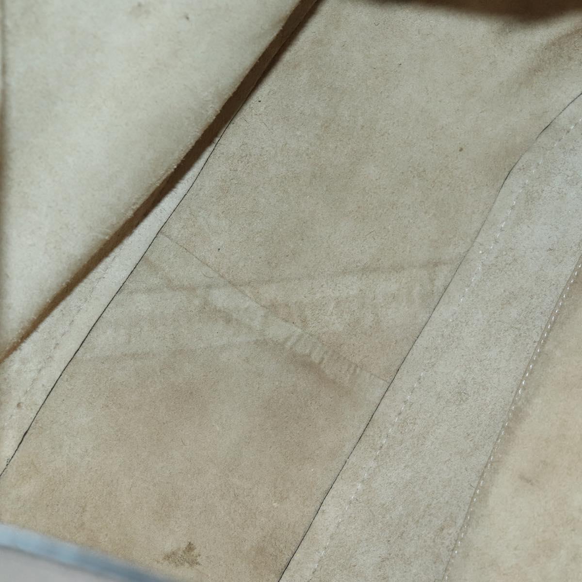 Jimmy Choo Tote Bag Leather Black Gold Auth BA9910