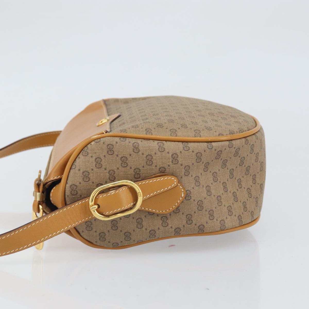 GUCCI Micro GG Supreme Web Sherry Line Bag PVC Beige 001 084 4001 Auth BA9954
