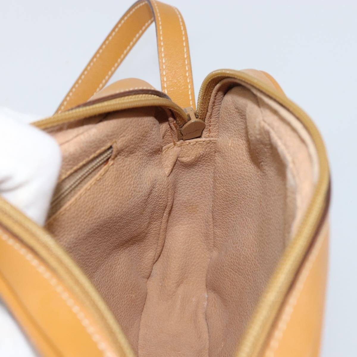 GUCCI Micro GG Supreme Shoulder Bag PVC Beige Gold 007 904 0095 Auth BA9955