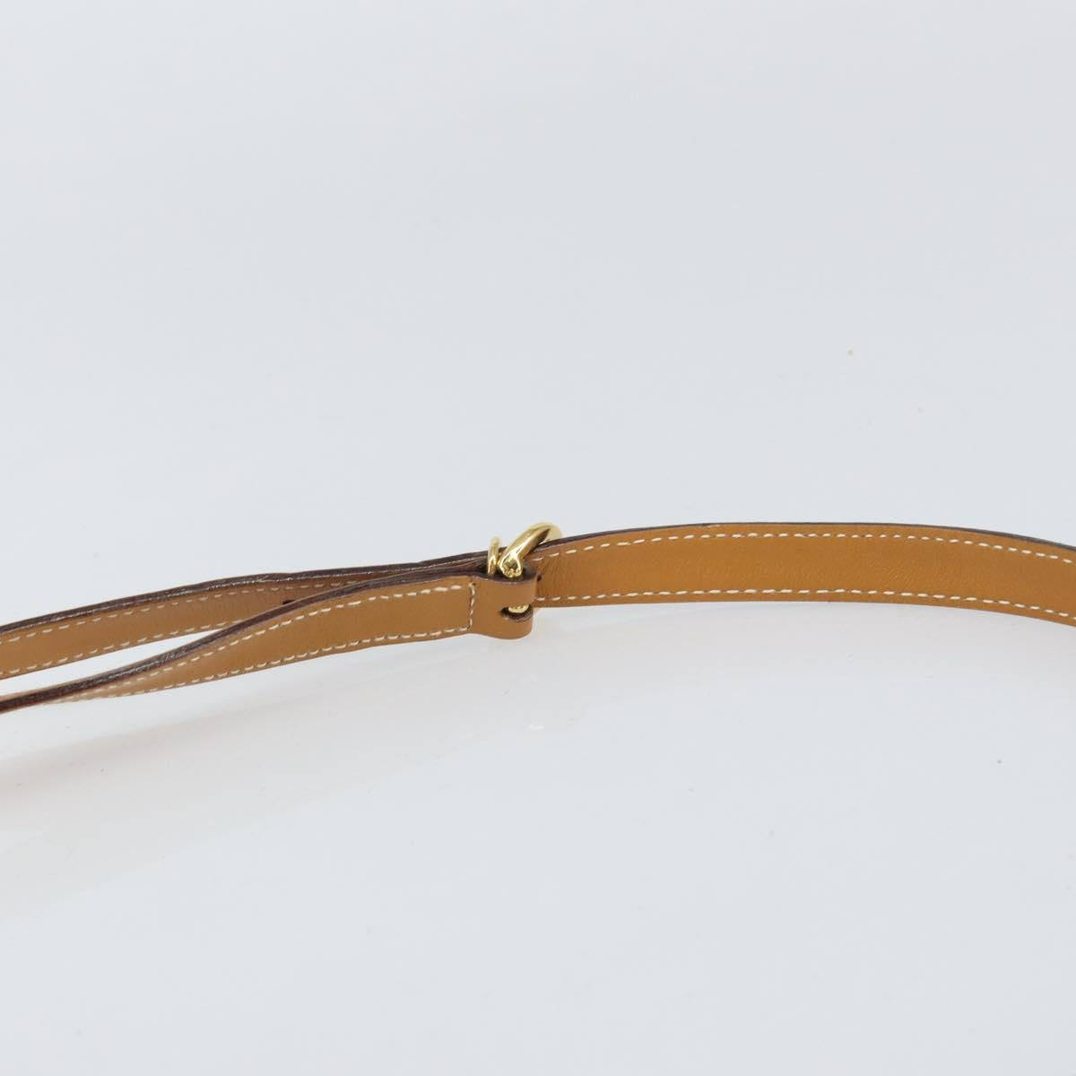 GUCCI Micro GG Supreme Shoulder Bag PVC Beige Gold 007 904 0095 Auth BA9955