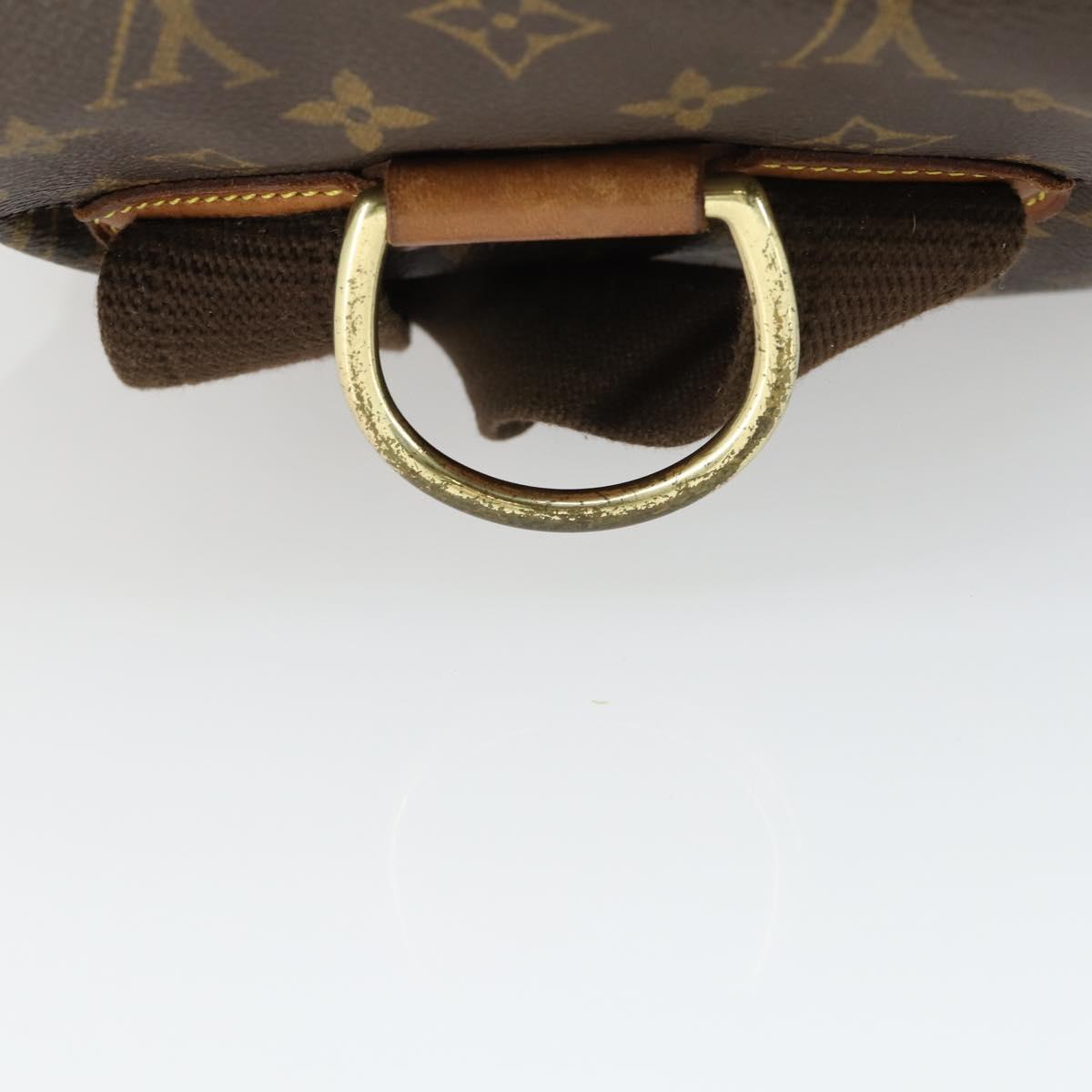 LOUIS VUITTON Monogram Montsouris GM Backpack M51135 LV Auth BA9987