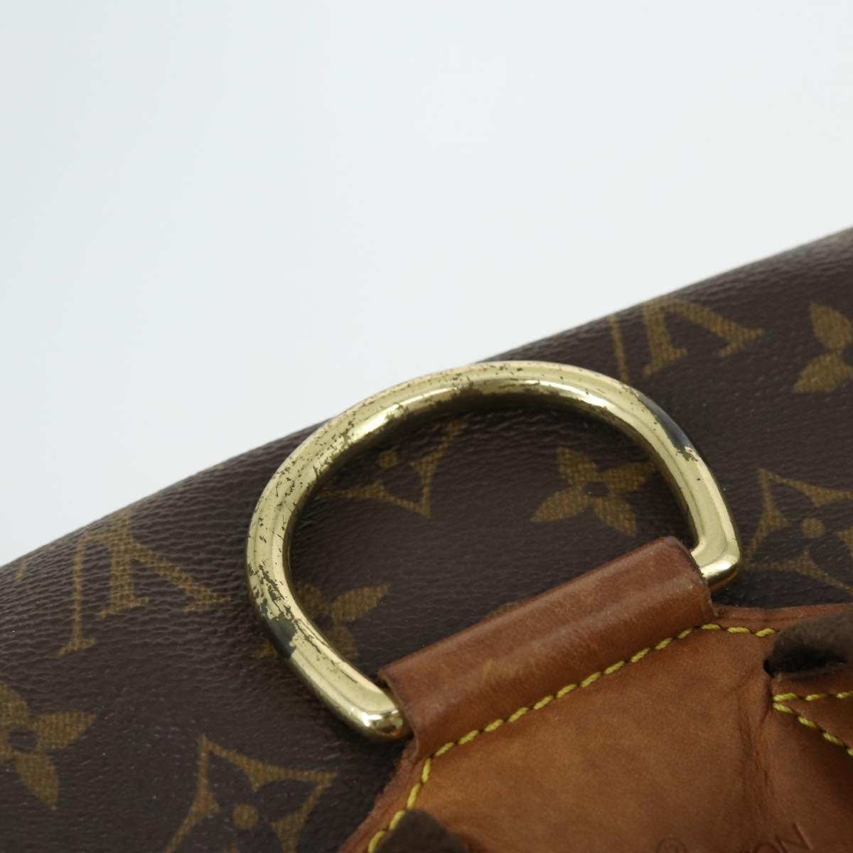 LOUIS VUITTON Monogram Montsouris GM Backpack M51135 LV Auth BA9987