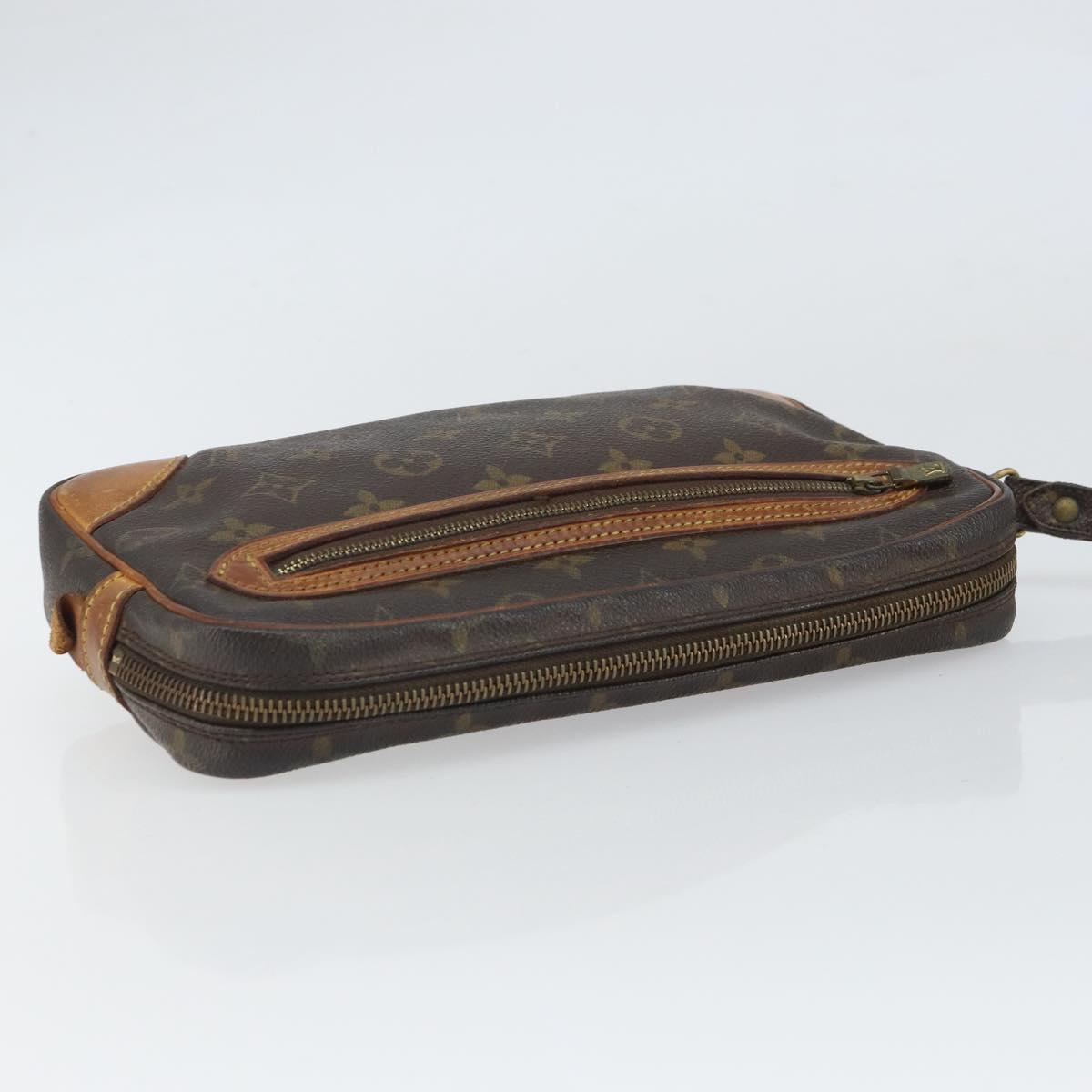 LOUIS VUITTON Monogram Marly Dragonne GM Clutch Bag M51825 LV Auth BA9994