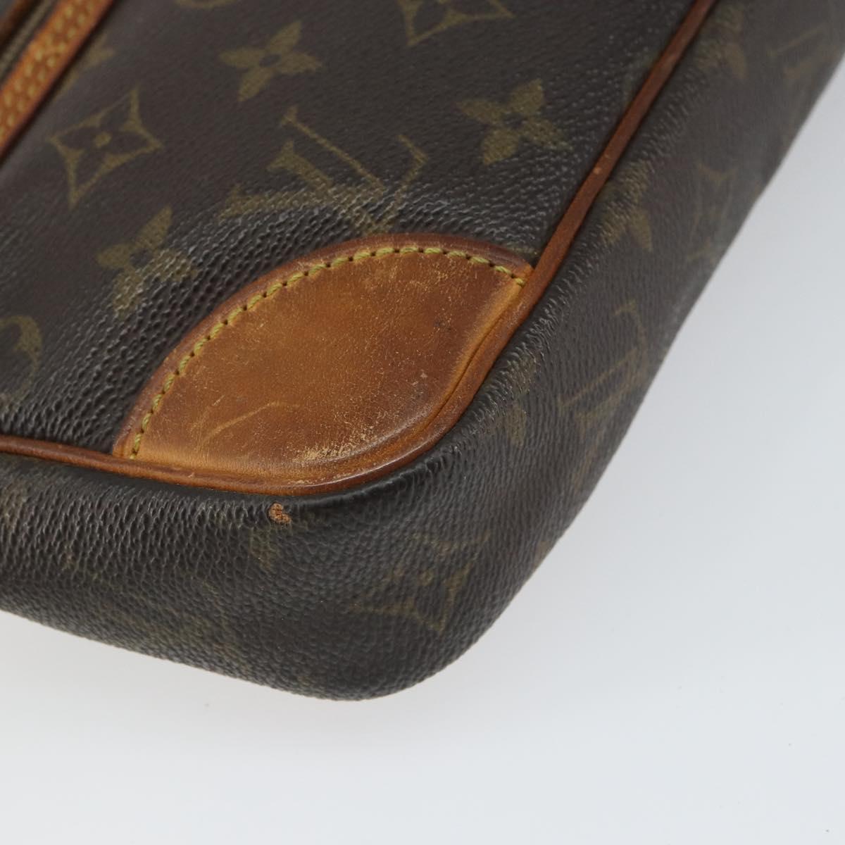 LOUIS VUITTON Monogram Marly Dragonne GM Clutch Bag M51825 LV Auth BA9994