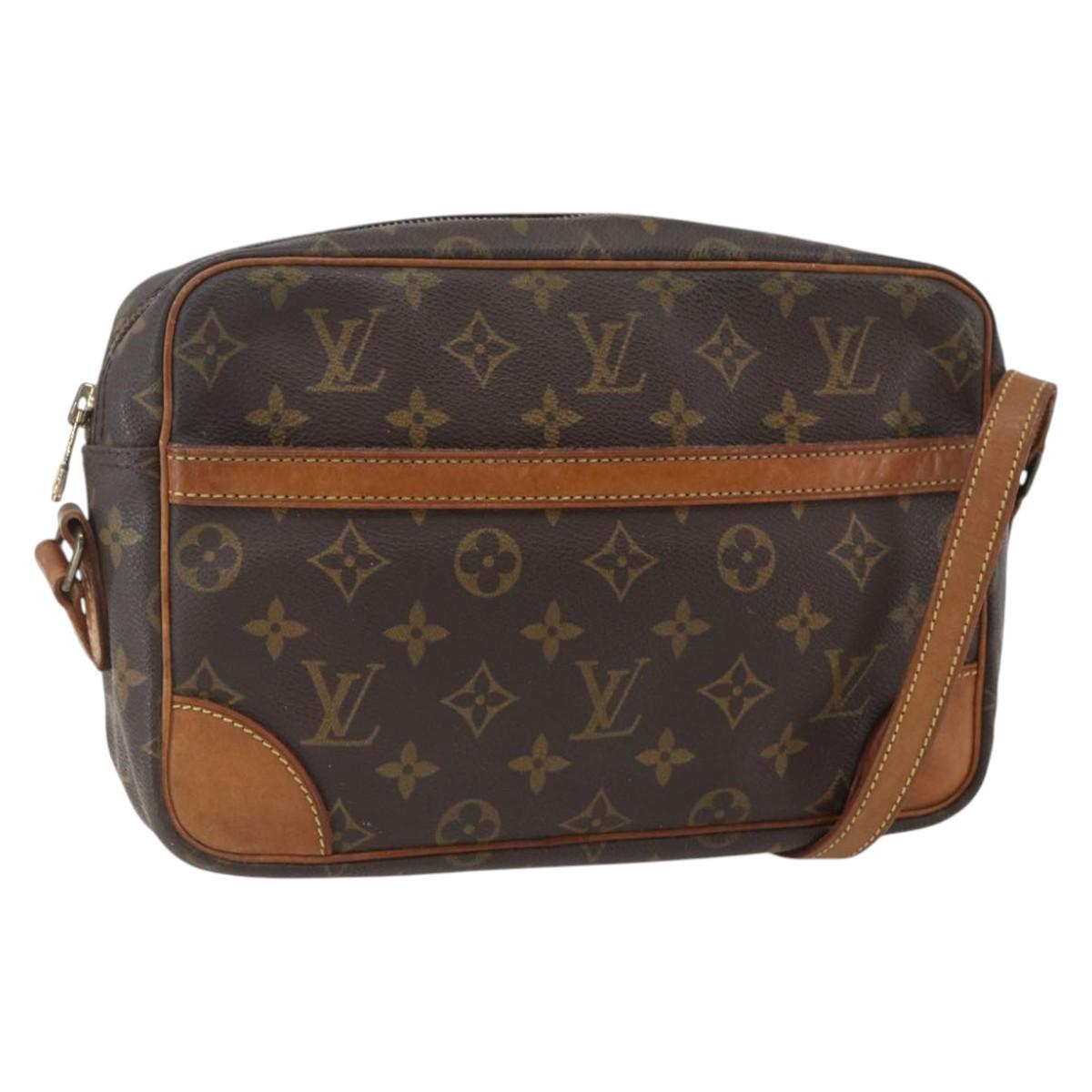 LOUIS VUITTON Monogram Trocadero 27 Shoulder Bag M51274 LV Auth BA9999