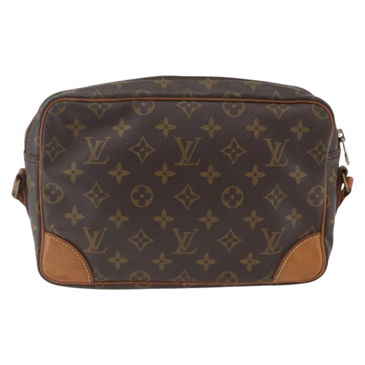 LOUIS VUITTON Monogram Trocadero 27 Shoulder Bag M51274 LV Auth BA9999