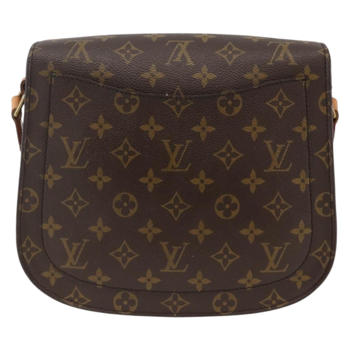 LOUIS VUITTON Monogram Saint Cloud GM Shoulder Bag M51242 LV Auth BAZ002A