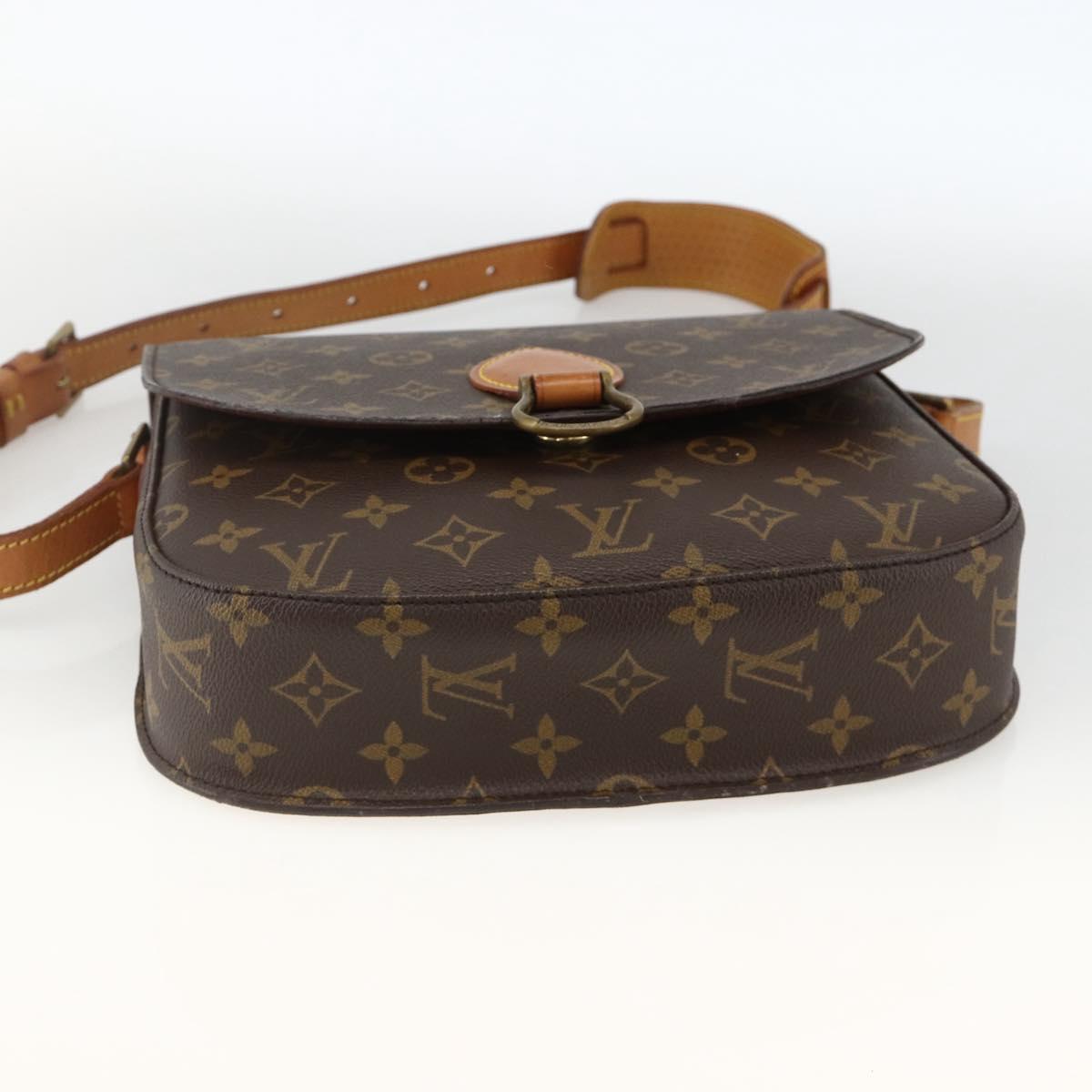 LOUIS VUITTON Monogram Saint Cloud GM Shoulder Bag M51242 LV Auth BAZ002A