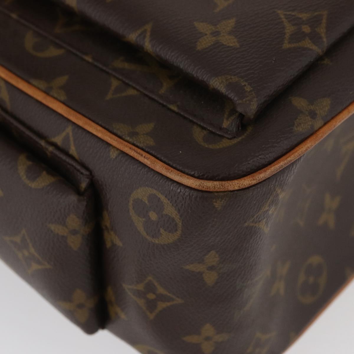 LOUIS VUITTON Monogram Multipli Cite Shoulder Bag M51162 LV Auth BAZ006A