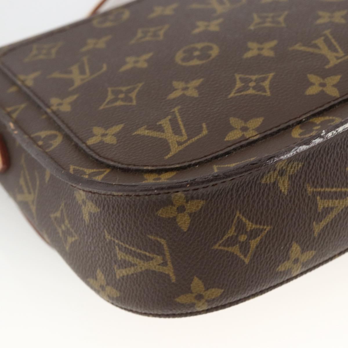 LOUIS VUITTON Monogram Saint Cloud GM Shoulder Bag M51242 LV Auth BAZ011