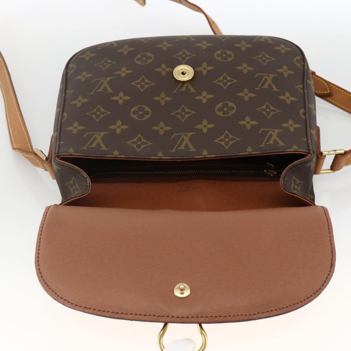 LOUIS VUITTON Monogram Saint Cloud GM Shoulder Bag M51242 LV Auth BAZ011
