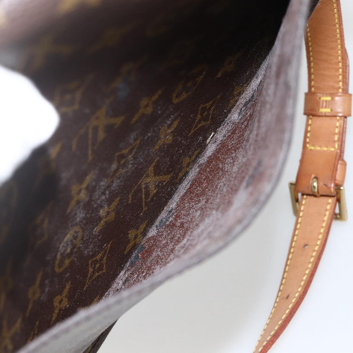 LOUIS VUITTON Monogram Saint Cloud GM Shoulder Bag M51242 LV Auth BAZ011