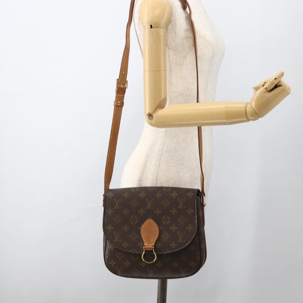 LOUIS VUITTON Monogram Saint Cloud GM Shoulder Bag M51242 LV Auth BAZ011