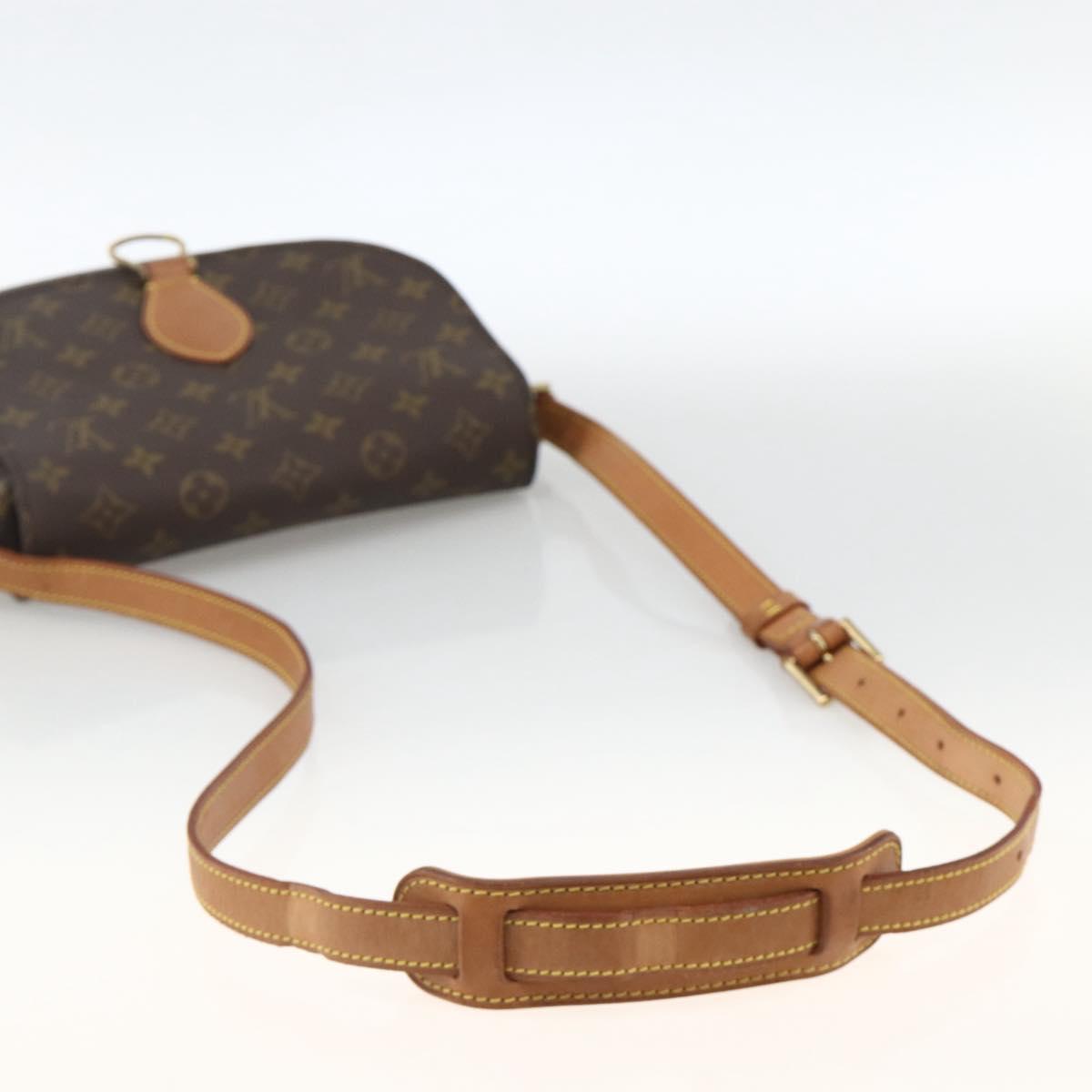 LOUIS VUITTON Monogram Saint Cloud GM Shoulder Bag M51242 LV Auth BAZ011