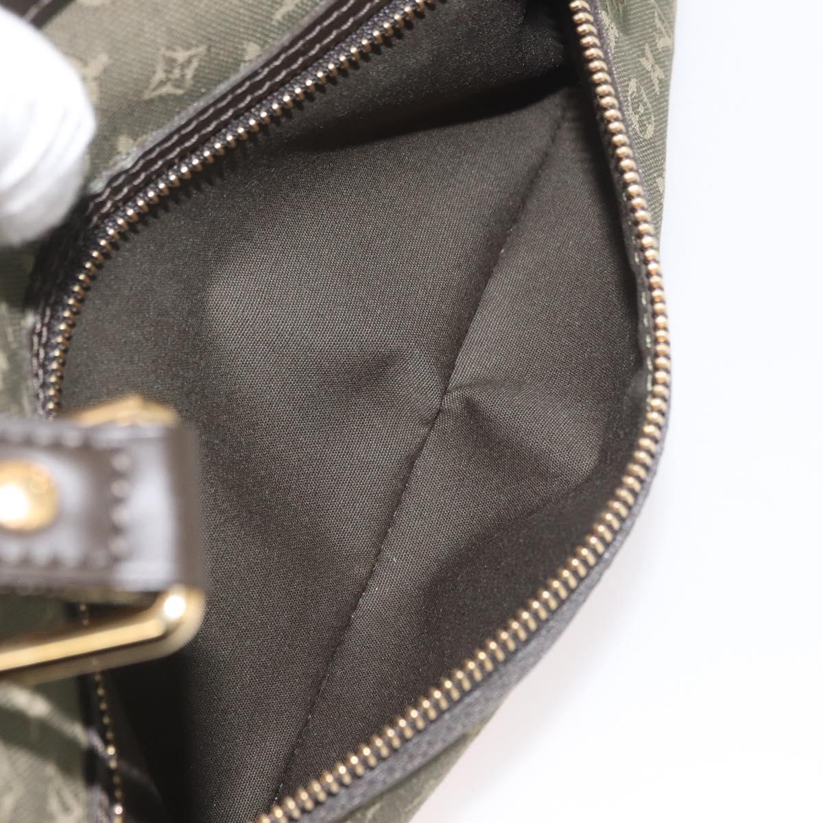 LOUIS VUITTON Monogram Mini Lucille PM Hand Bag TST Khaki M92682 LV Auth BAZ029