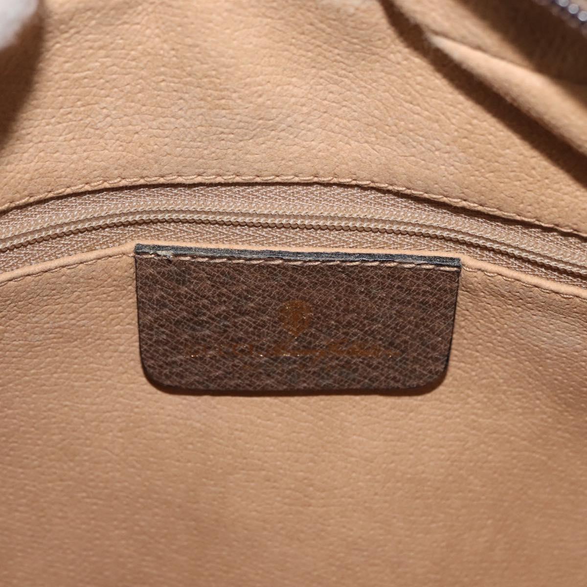 GUCCI GG Supreme Web Sherry Line Bag PVC Beige Gold 24 02 005 Auth BAZ088