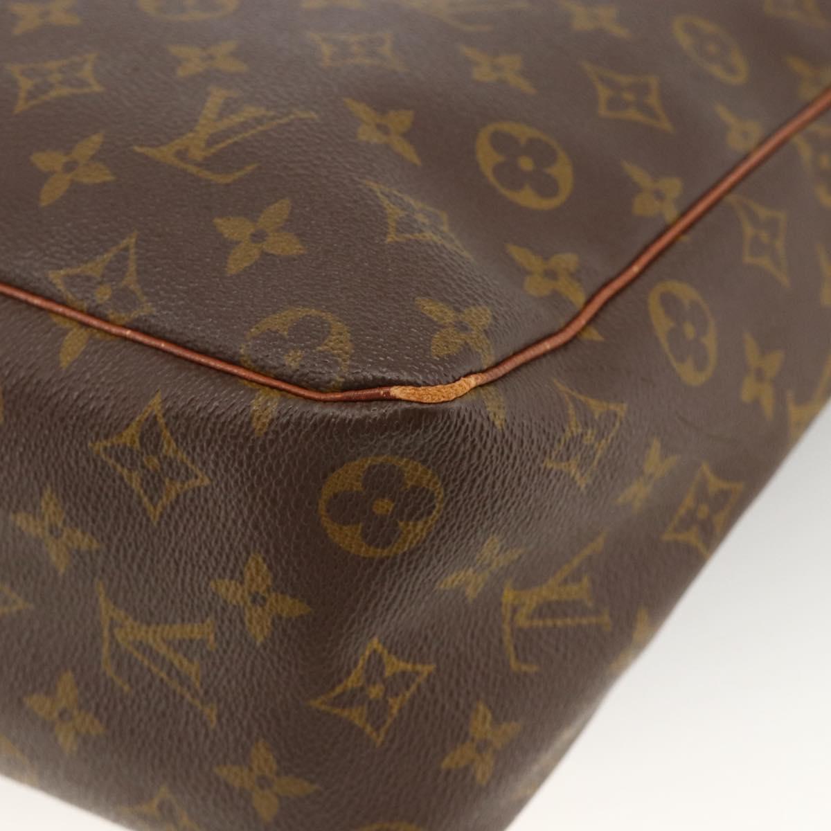 LOUIS VUITTON Monogram Marceau Shoulder Bag M40264 LV Auth BAZ089