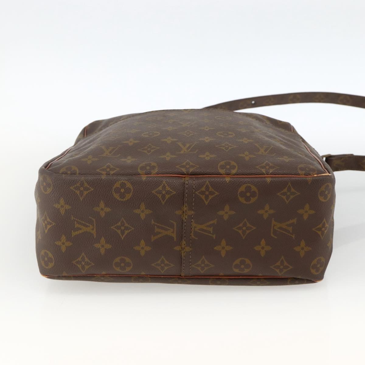 LOUIS VUITTON Monogram Marceau Shoulder Bag M40264 LV Auth BAZ089