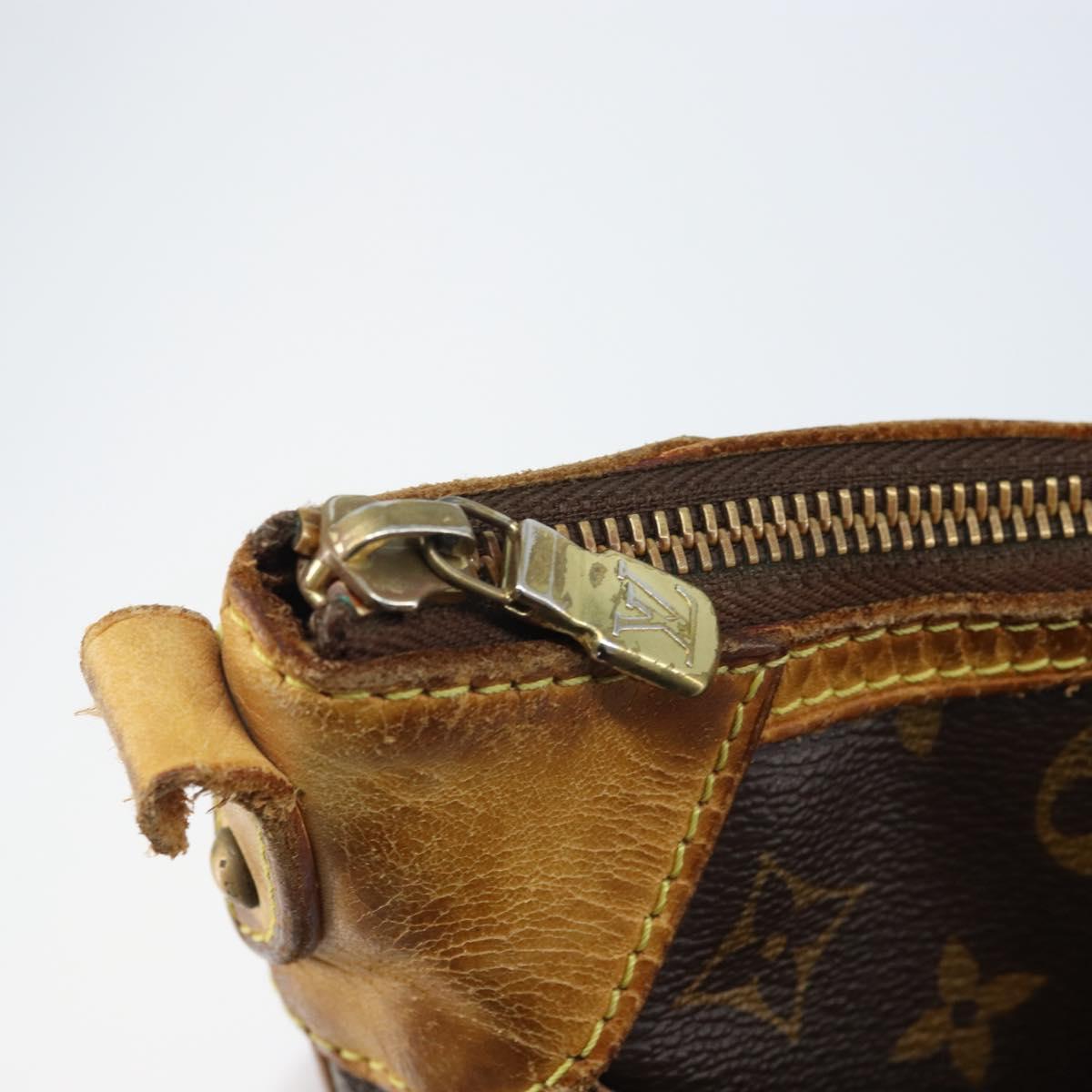 LOUIS VUITTON Monogram Odeon PM Shoulder Bag M56390 LV Auth BAZ093