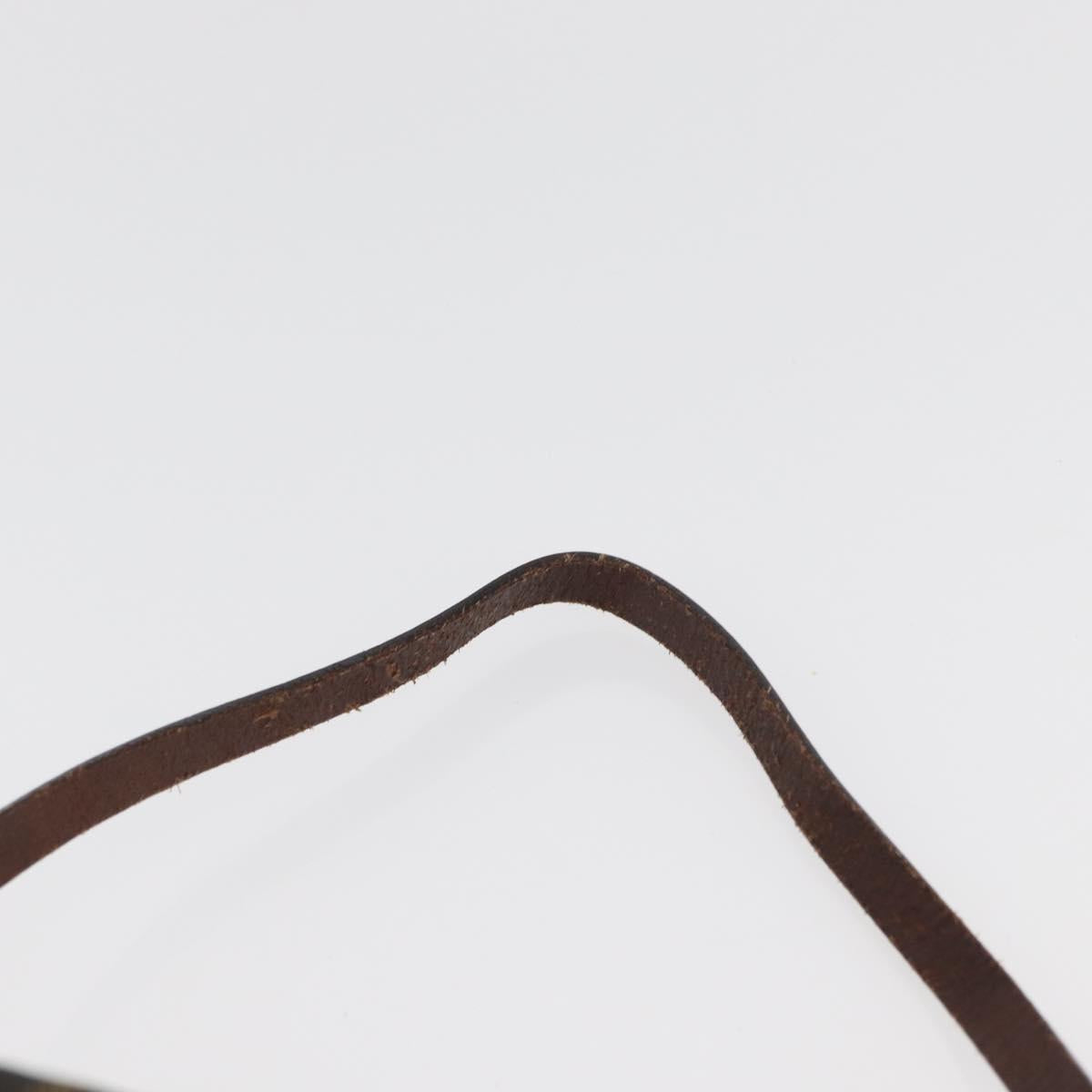 FENDI Zucca Canvas Hand Bag Brown Black Auth BAZ109