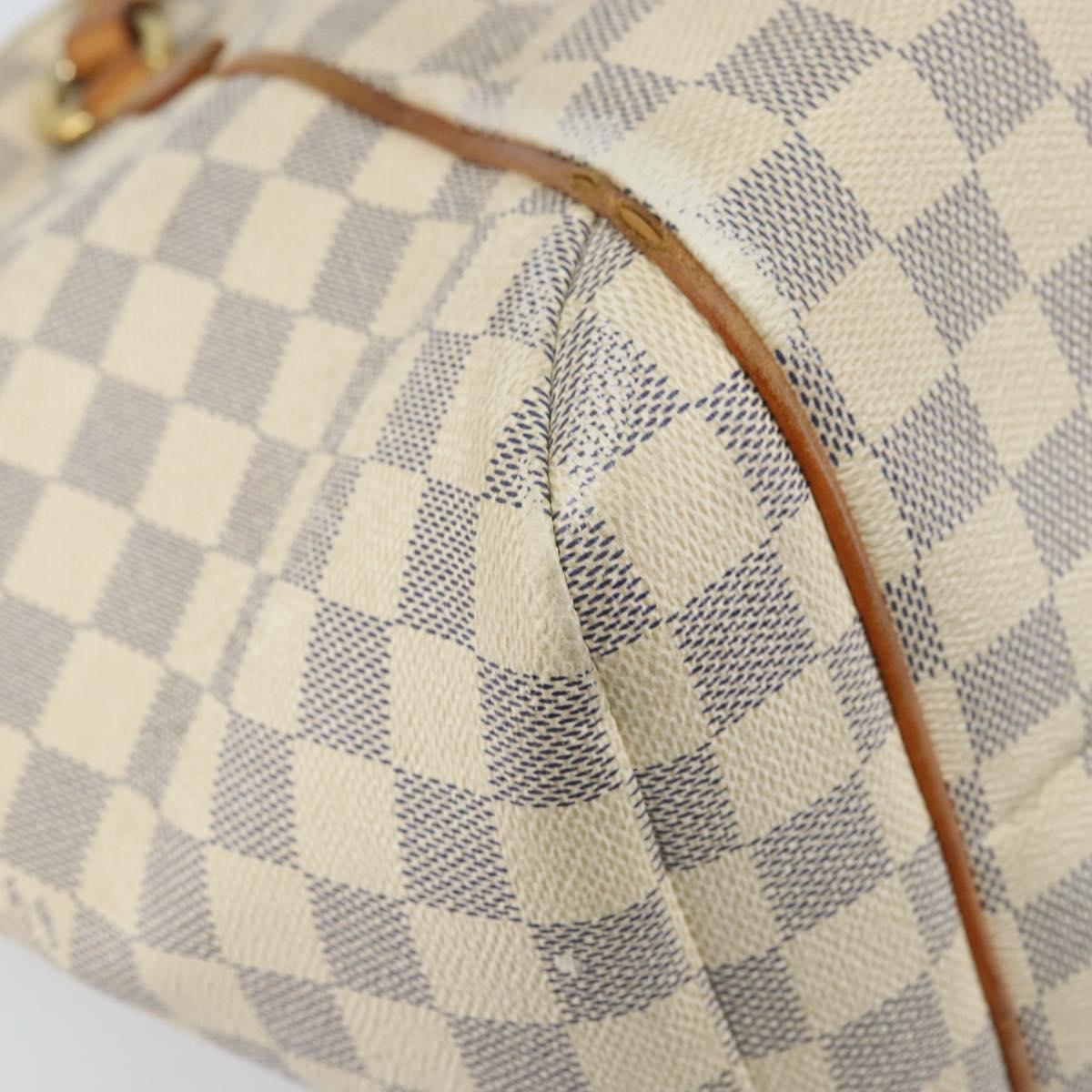 LOUIS VUITTON Damier Azur Totally MM Tote Bag N51262 LV Auth BAZ134