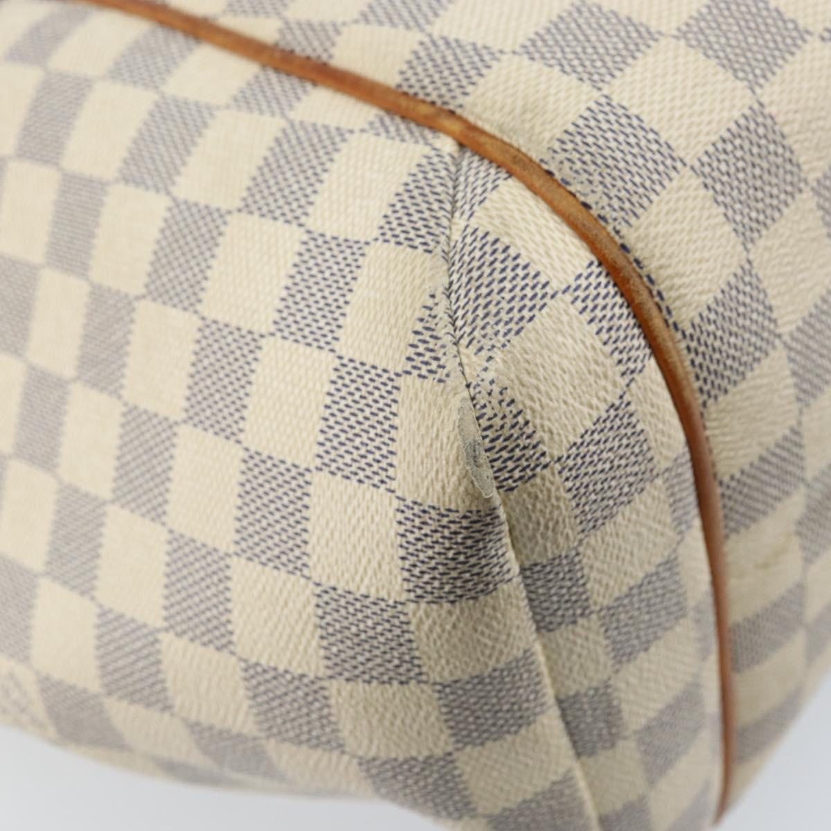 LOUIS VUITTON Damier Azur Totally MM Tote Bag N51262 LV Auth BAZ134