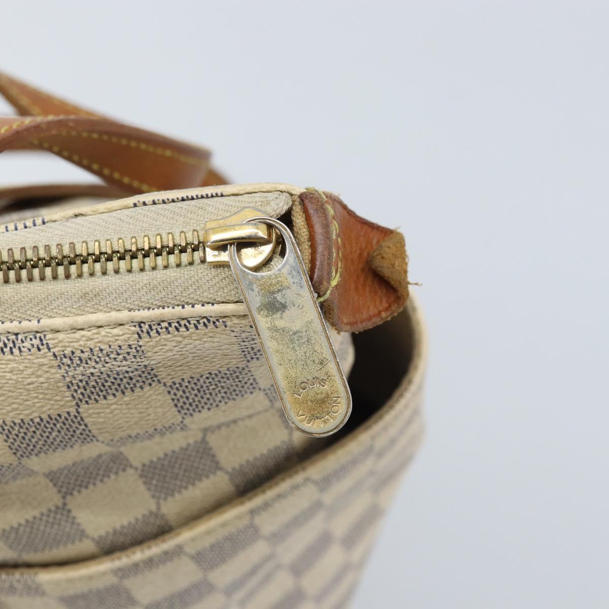 LOUIS VUITTON Damier Azur Totally MM Tote Bag N51262 LV Auth BAZ134