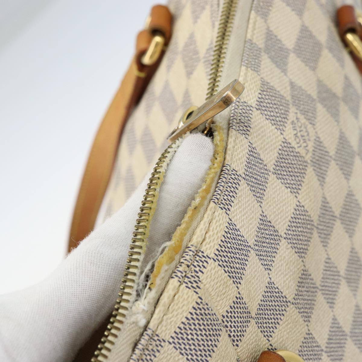 LOUIS VUITTON Damier Azur Totally MM Tote Bag N51262 LV Auth BAZ134