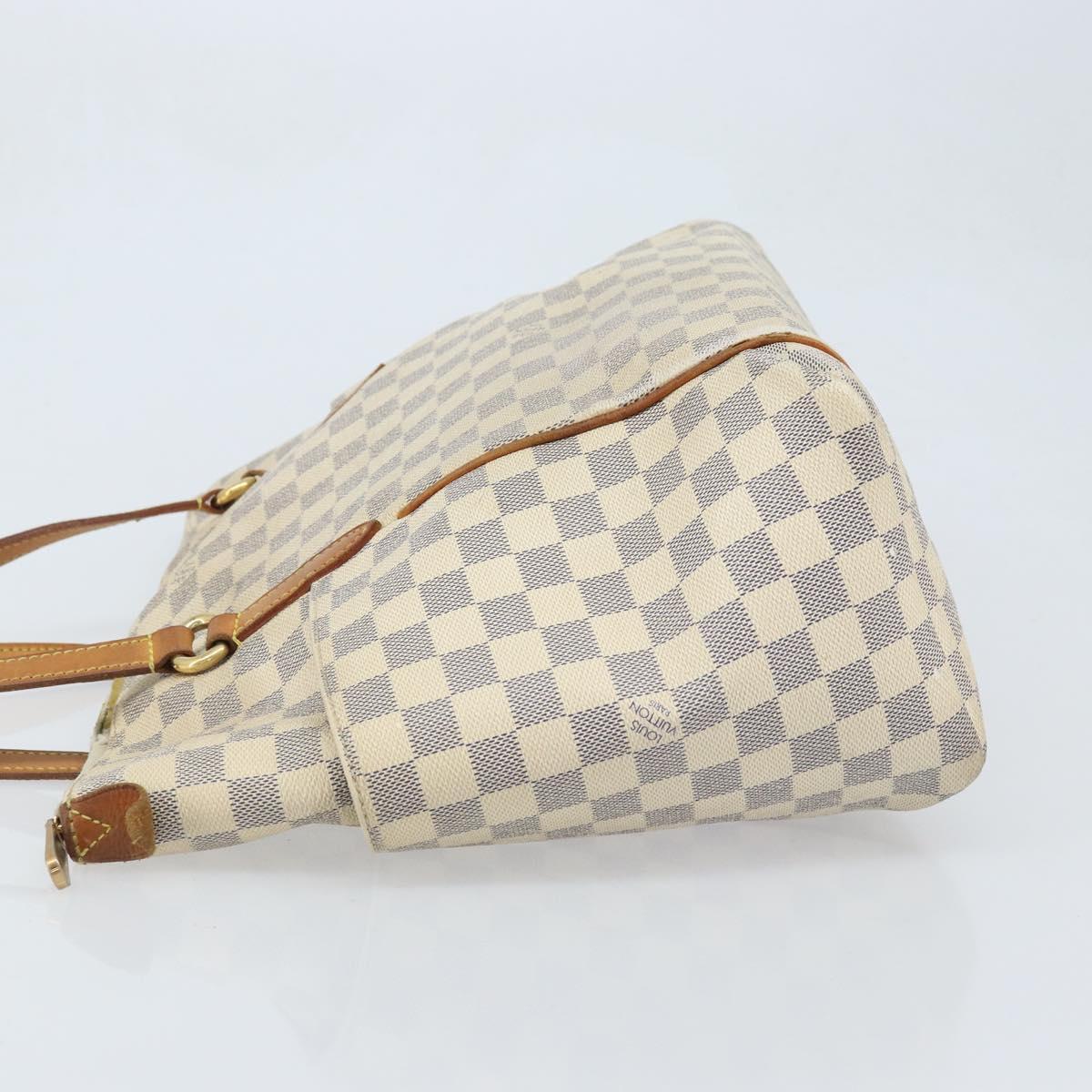 LOUIS VUITTON Damier Azur Totally MM Tote Bag N51262 LV Auth BAZ134