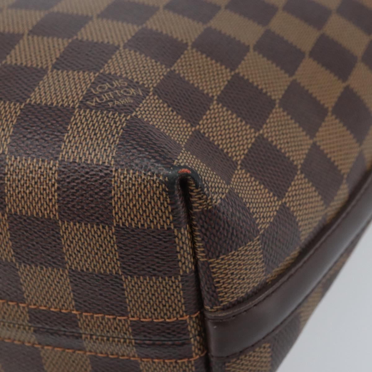 LOUIS VUITTON Damier Ebene Illovo MM Shoulder Bag N51995 LV Auth BAZ139A