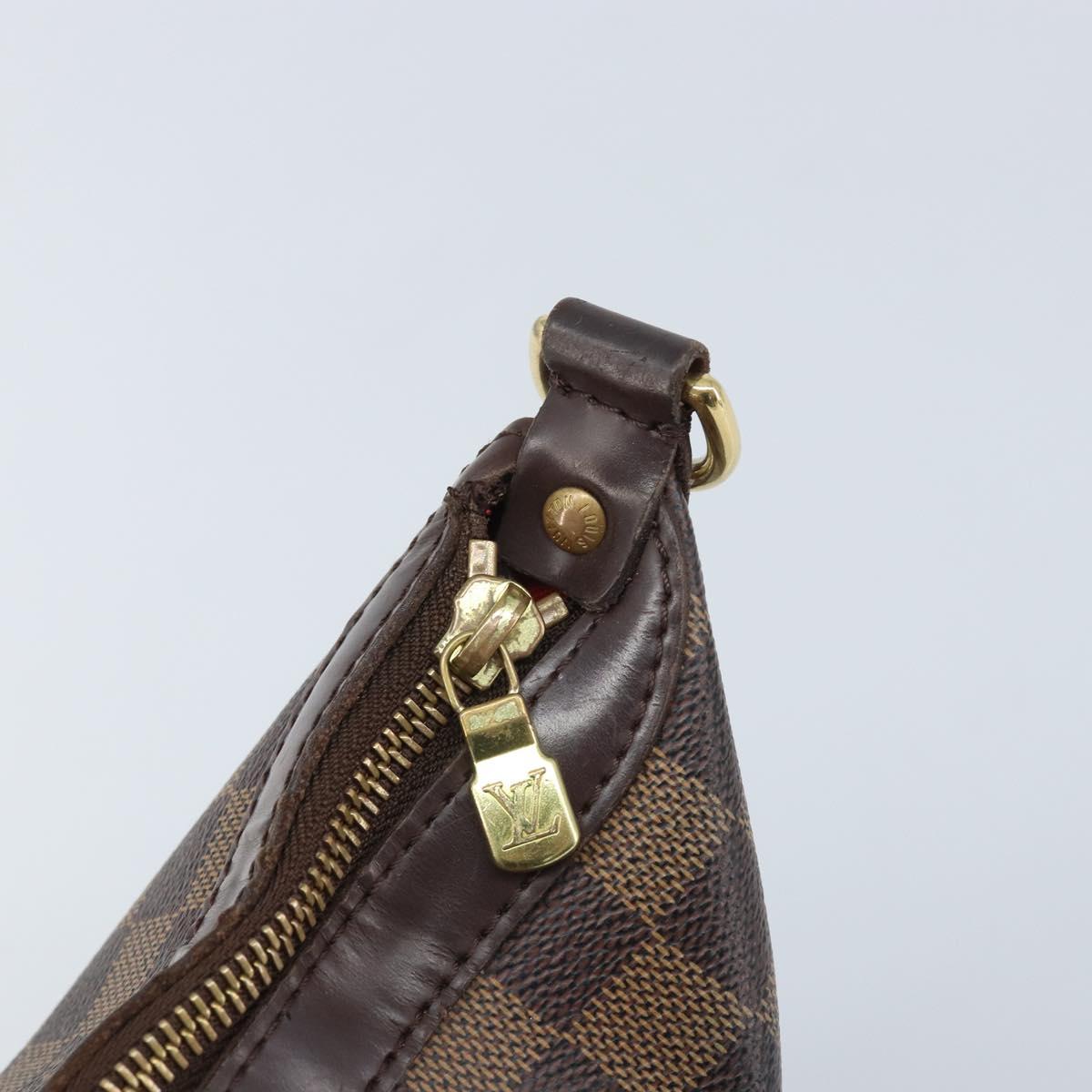 LOUIS VUITTON Damier Ebene Illovo MM Shoulder Bag N51995 LV Auth BAZ139A